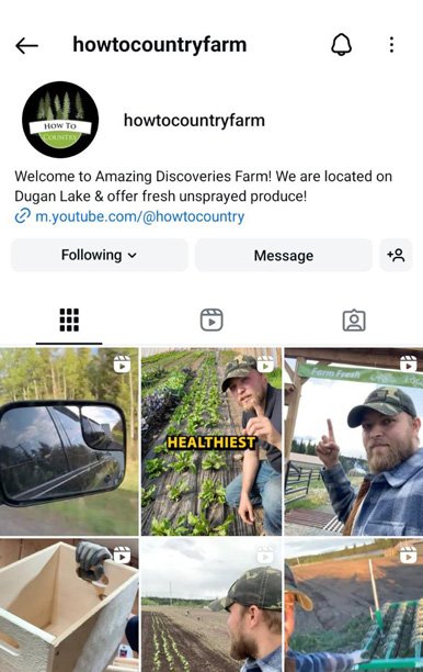 How To Country Instagram Image